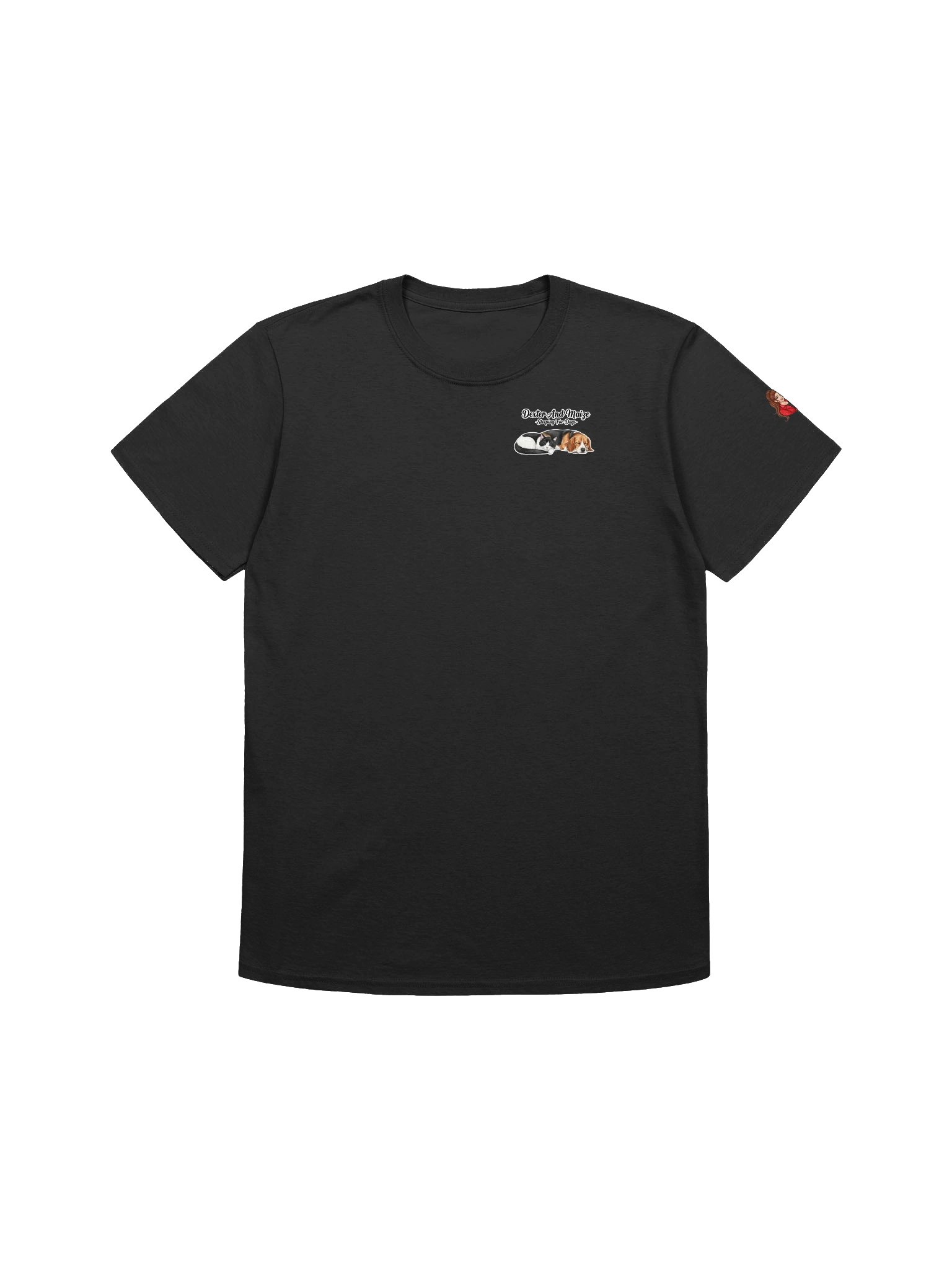 Maze and Dex sleep buddiesTee product image (1)