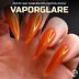 VAPORGLARE - Shimmery Orange Translucent Jelly Nail Polish