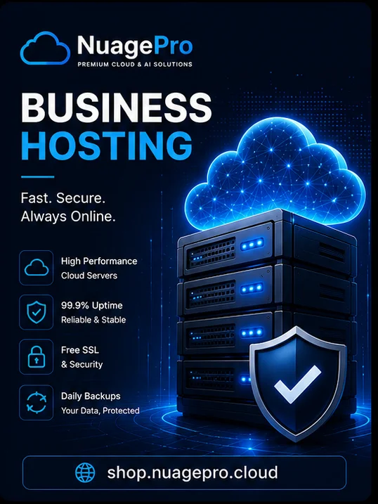 NuagePro Business Hosting Package product image (1)