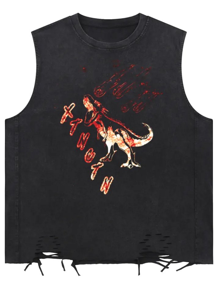 Snow Washed Raw-Hem Tank Top product image (1)