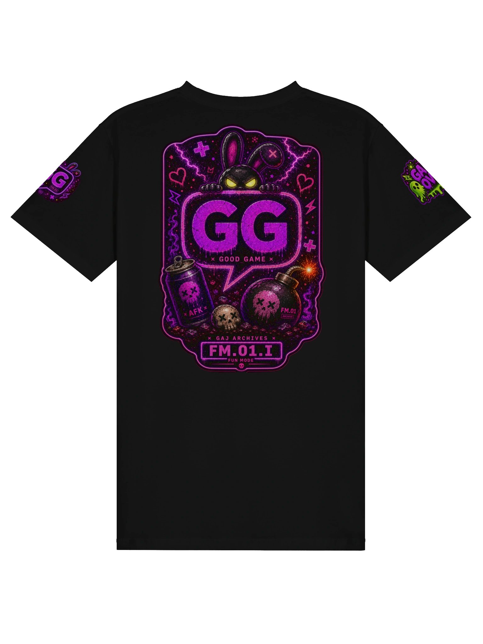 FUN MODE - Pause. Respawn. Repeat. GG Tee product image (2)