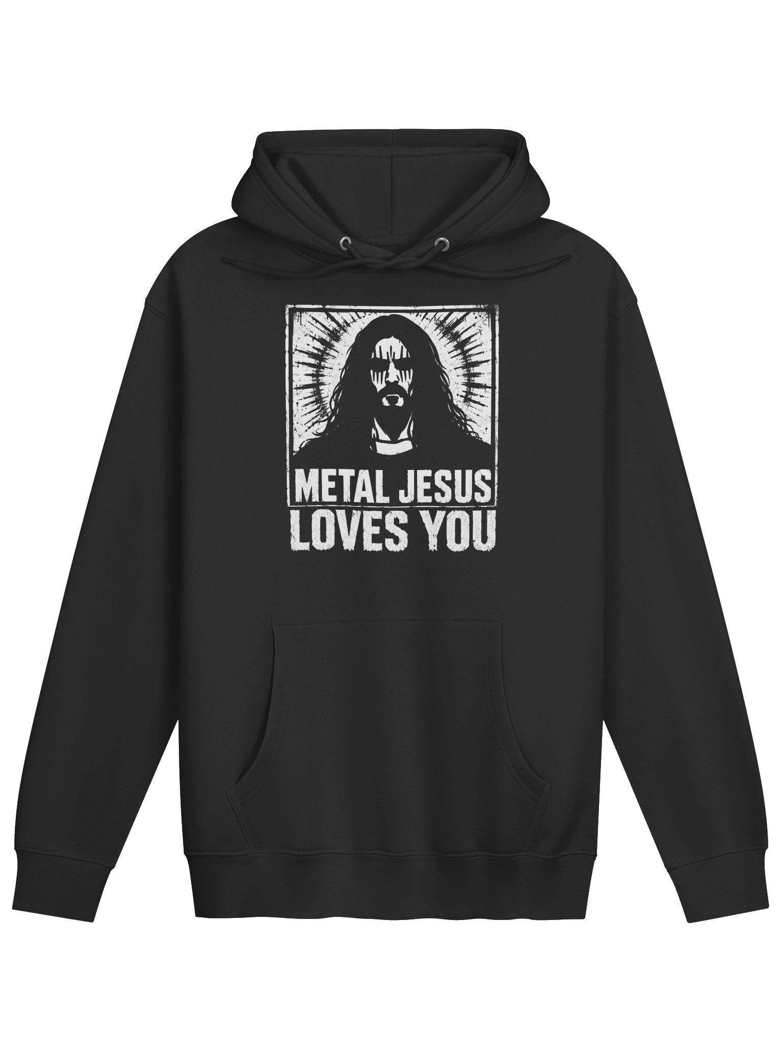 Metal Jesus Mid Hoodie product image (1)