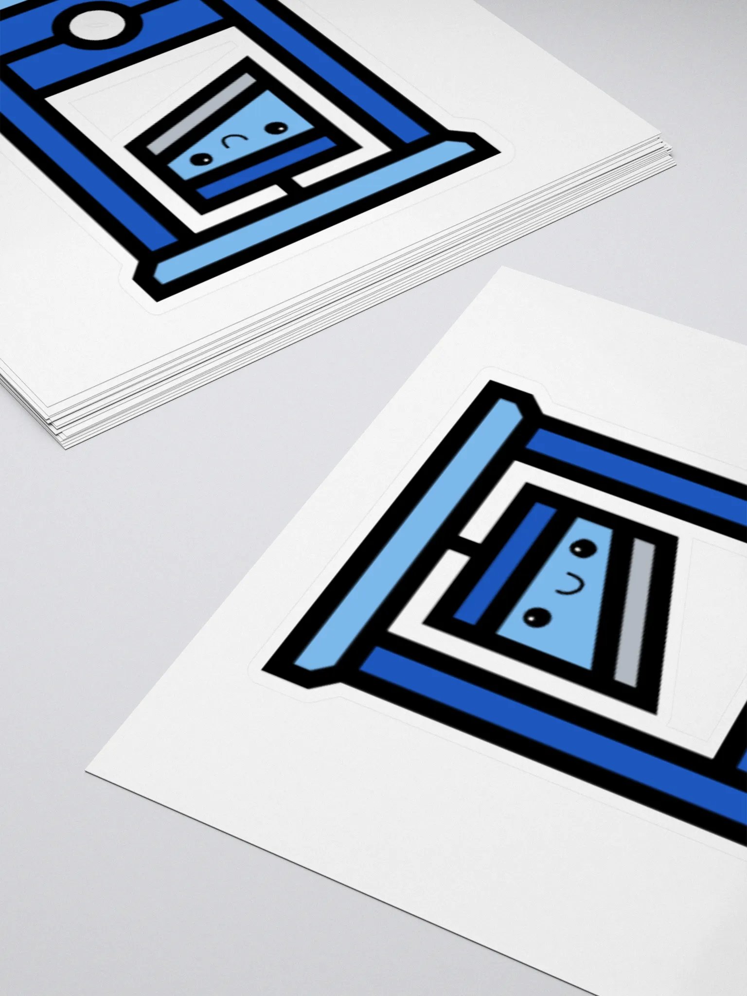 Blue Slicer Sticker product image (11)