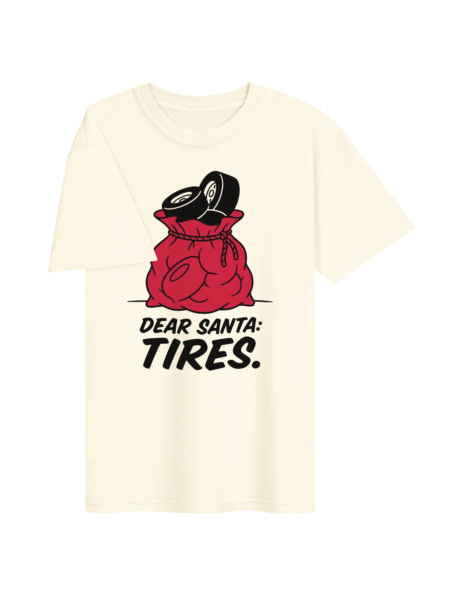 Dear Santa: Tires. Racer Tee product image (5)