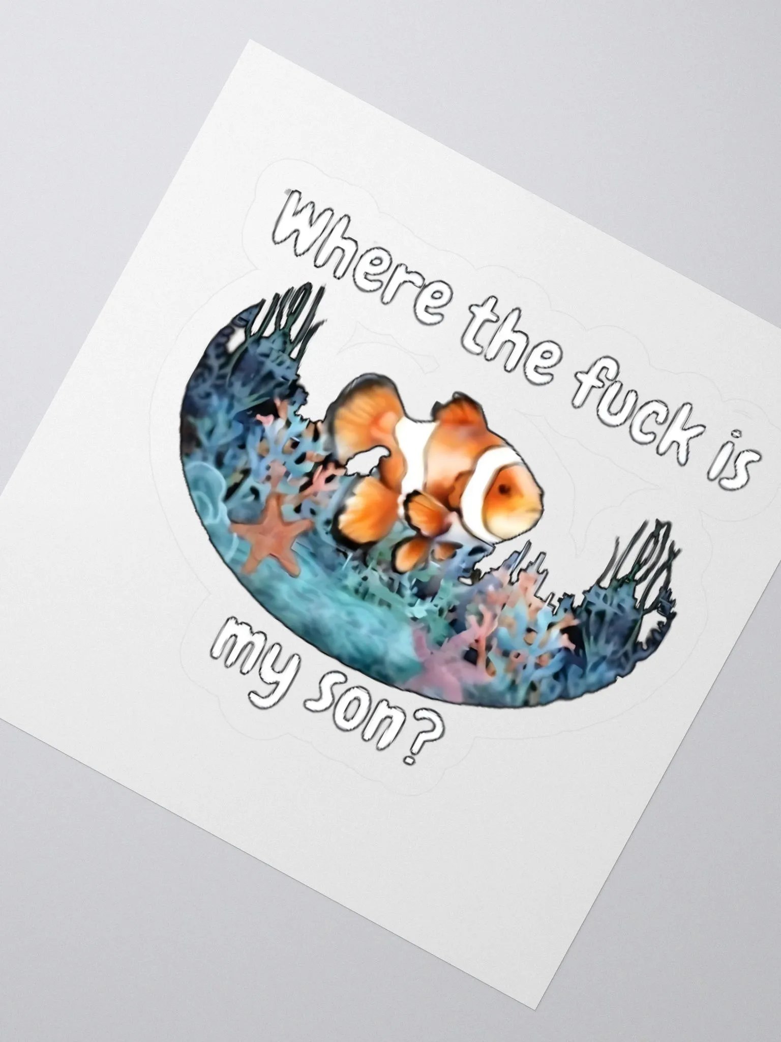 Where The Fuck Is My Son Sticker product image (2)