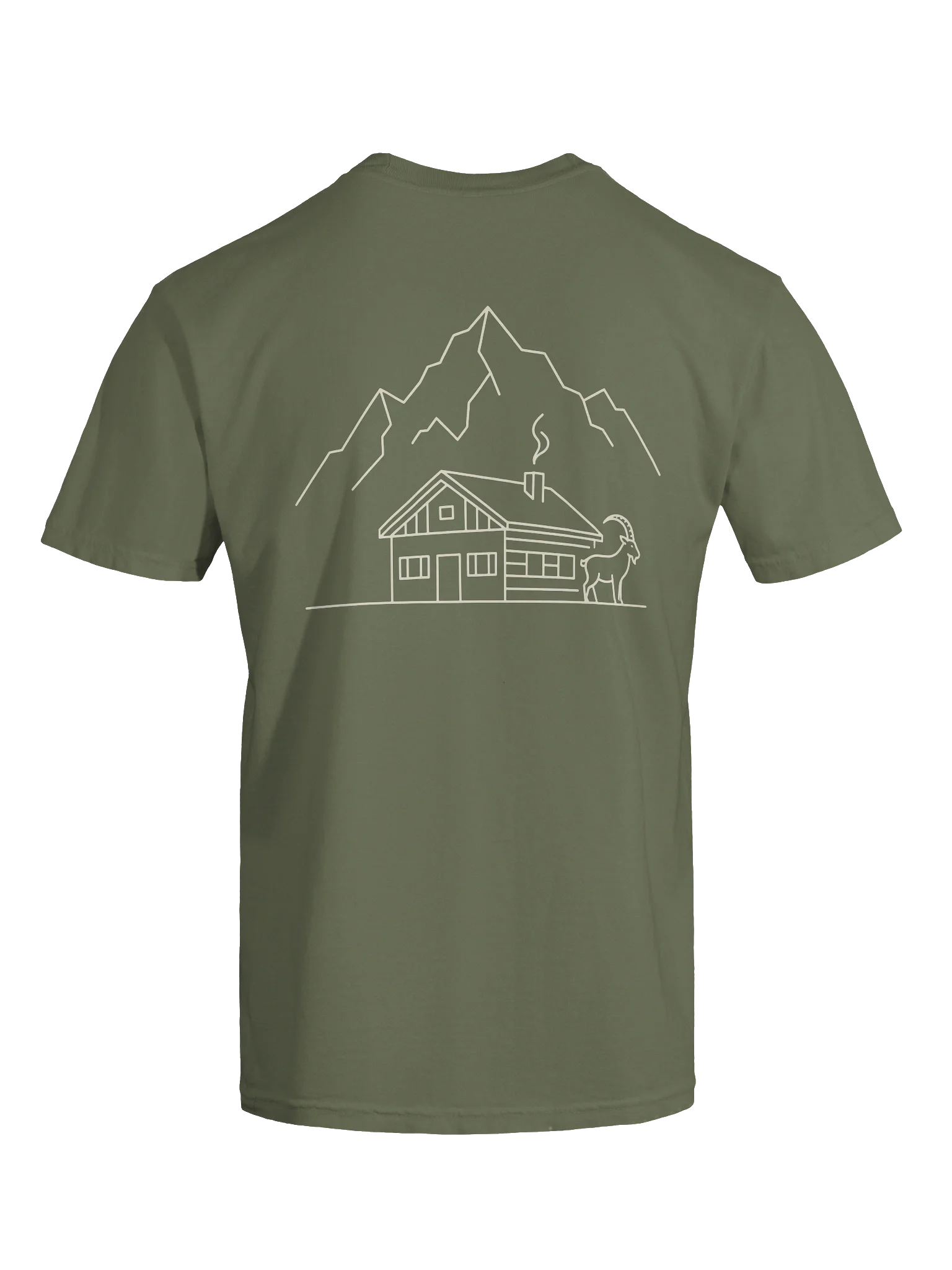 ALPINE CABIN TEE product photograph
