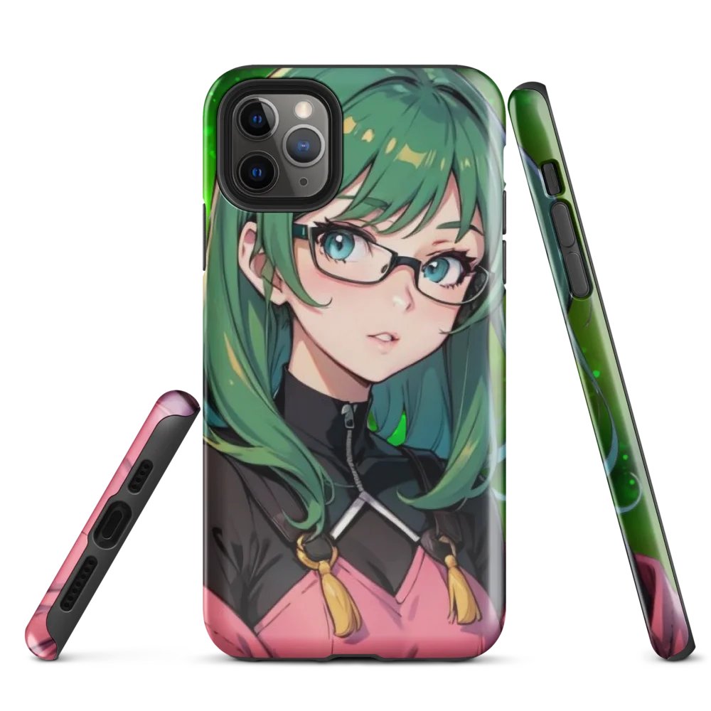 (GREEN WAIFU) K Case for iPhone product image (1)