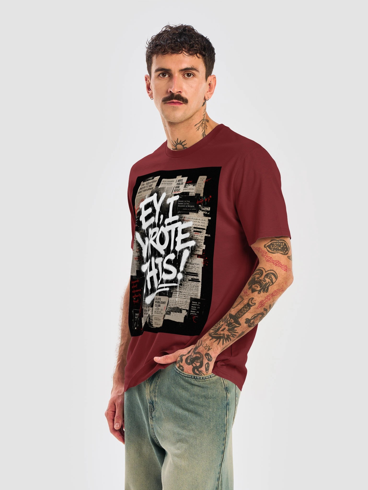 EY, I WROTE THIS! Graphic Tee for Writers & Content Creators product image (94)