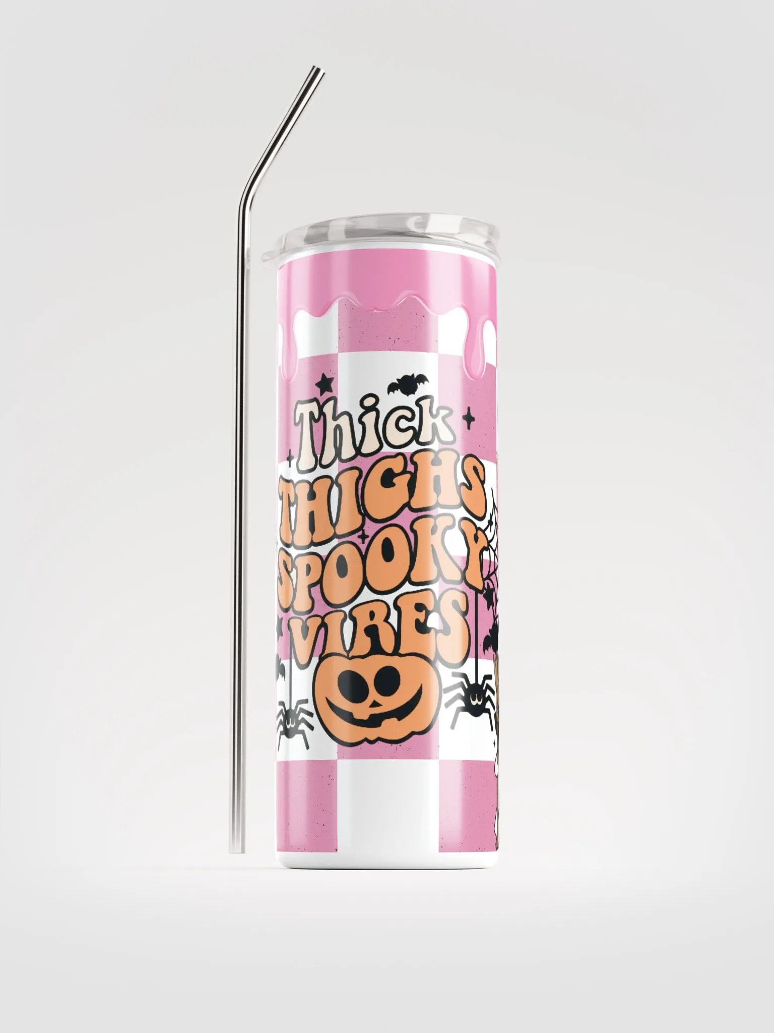 Thick Thighs Spooky Vibes Tumbler product image (1)