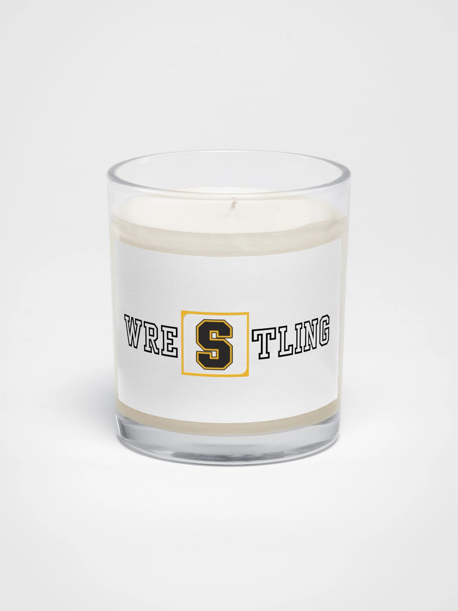 Wrestling Logo Soy Wax Candle product image (1)