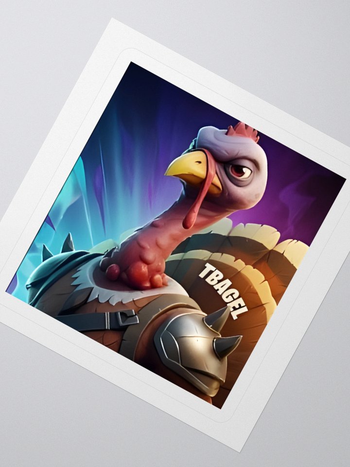Tbagel Turkey Sticker product image (8)