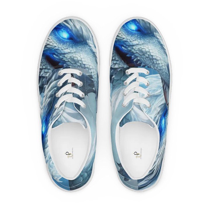 Frostbite Dragon Men's Canvas Shoes product image (1)