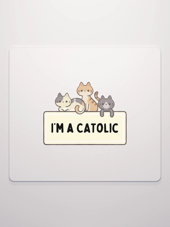 Catolic Cuties Gaming Mouse Pad product image (4)