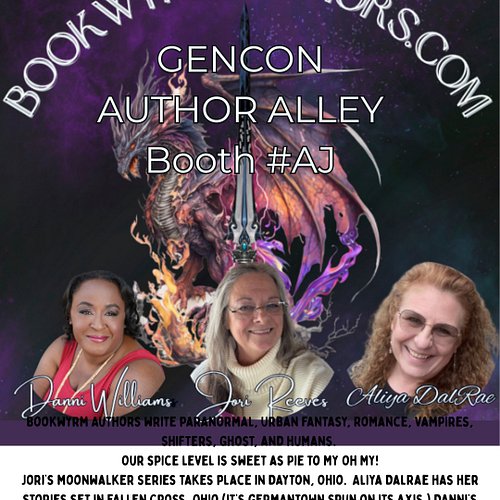 Bookwyrm Authors write paranormal, Urban fantasy, Romance, Vampires, Shifters, Ghost, and humans. 

Our spice level is Sweet ...