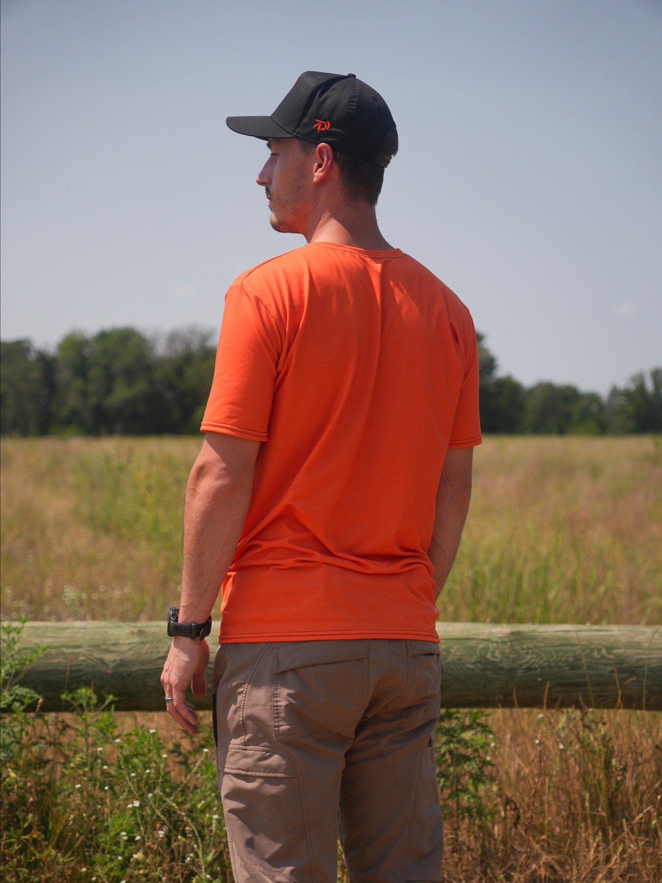 Blaze Orange RDR Performance Upland Hunting Shirt product image (3)