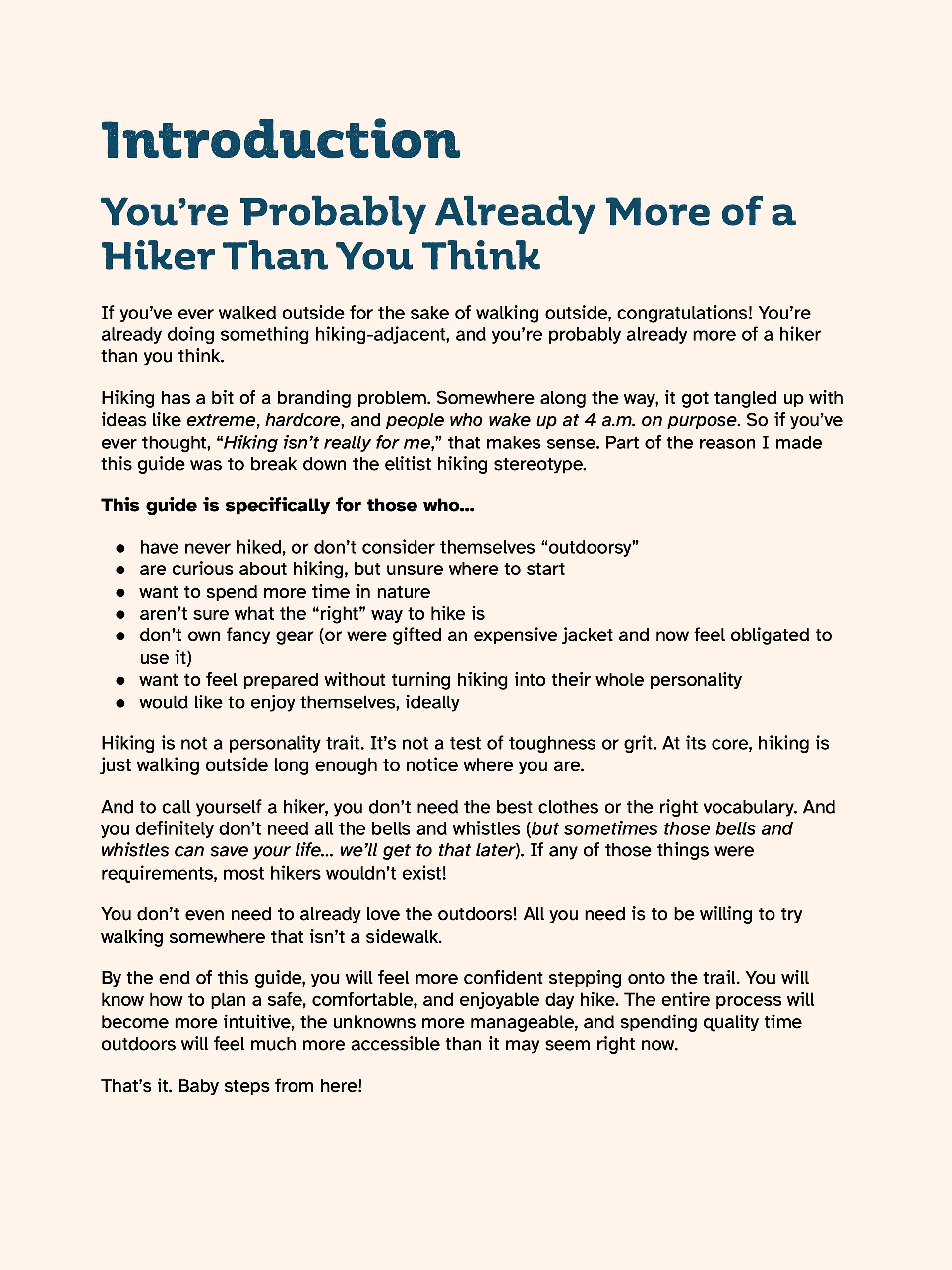 BABY STEPS: a Hiking Guide by Pepper Steps product image (2)