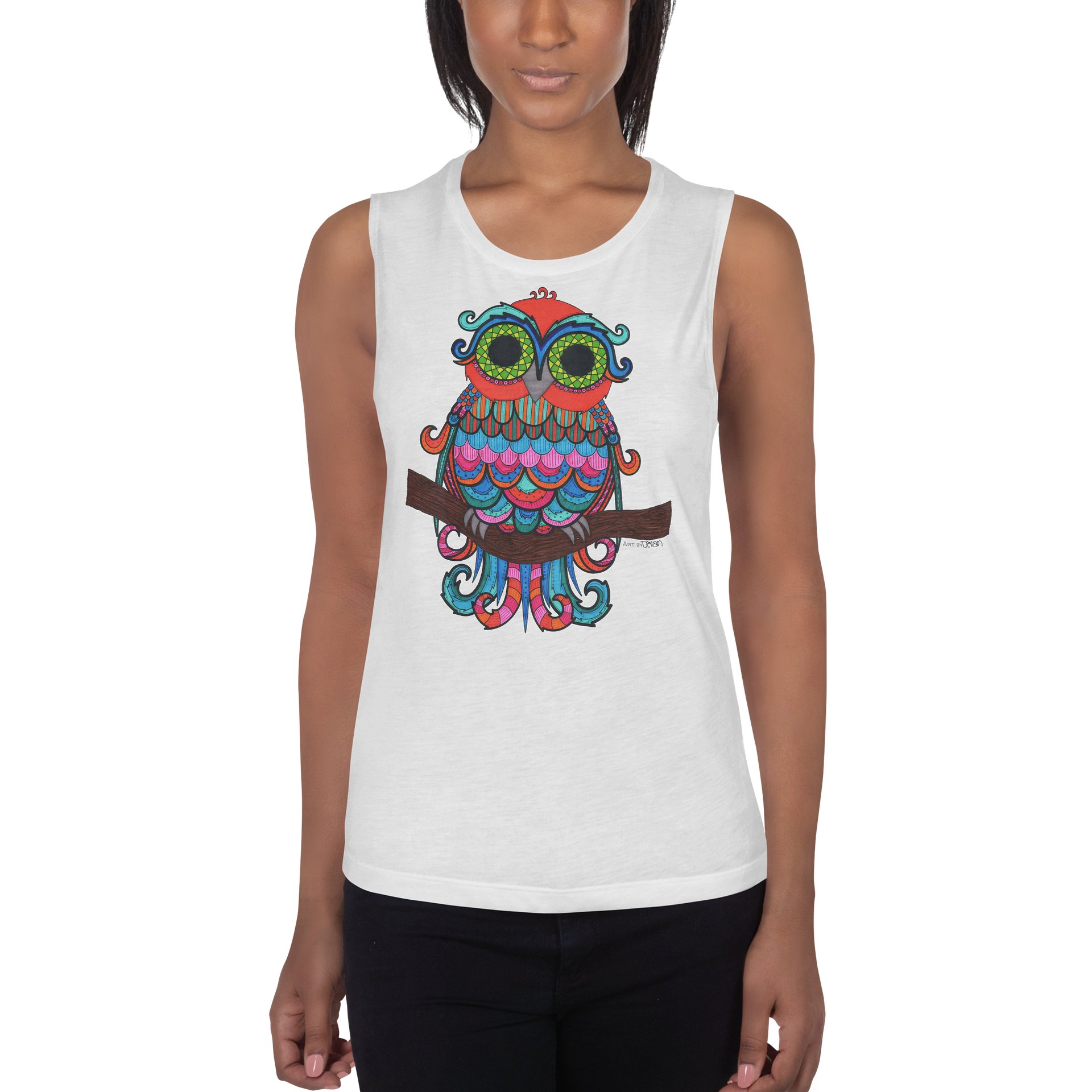 Ms. Owl Tank Top product image (1)