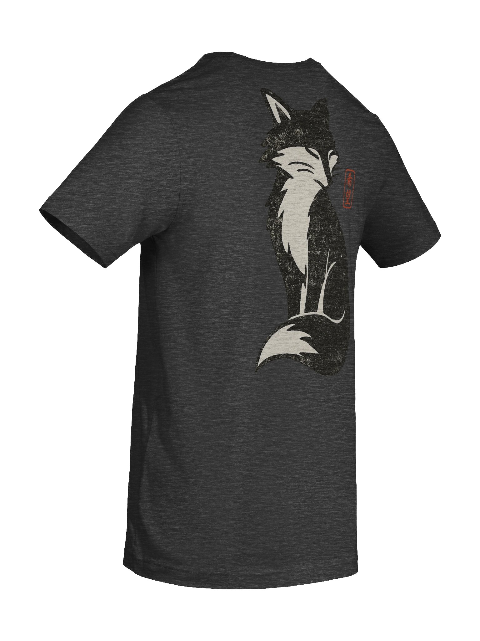 Japanese Fox Ink Art T-Shirt product image (10)