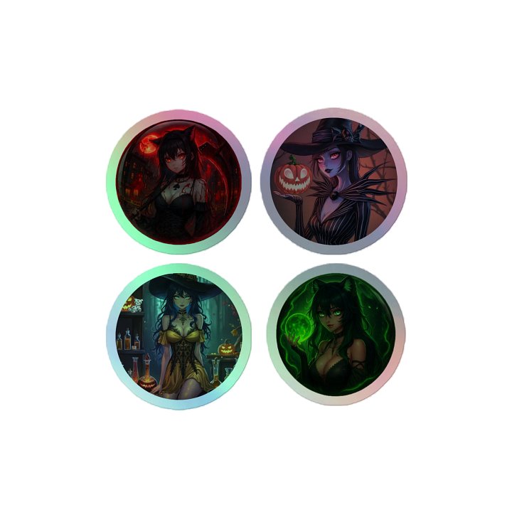Holographic Halloween Sticker Sheet product image (1)