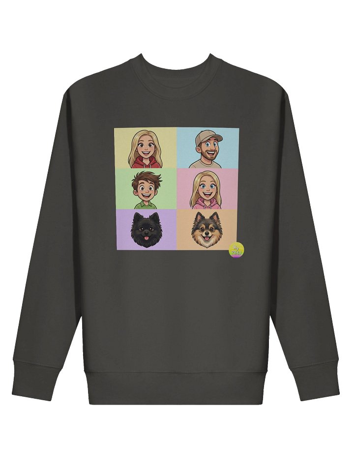 Squares My PB & J Adult Sweatshirt product image (100)