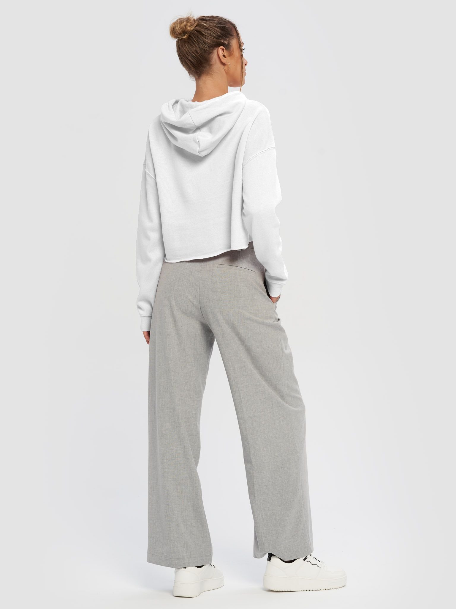 Women’s Lightweight Cropped Hoodie WHFB0102 product image (5)