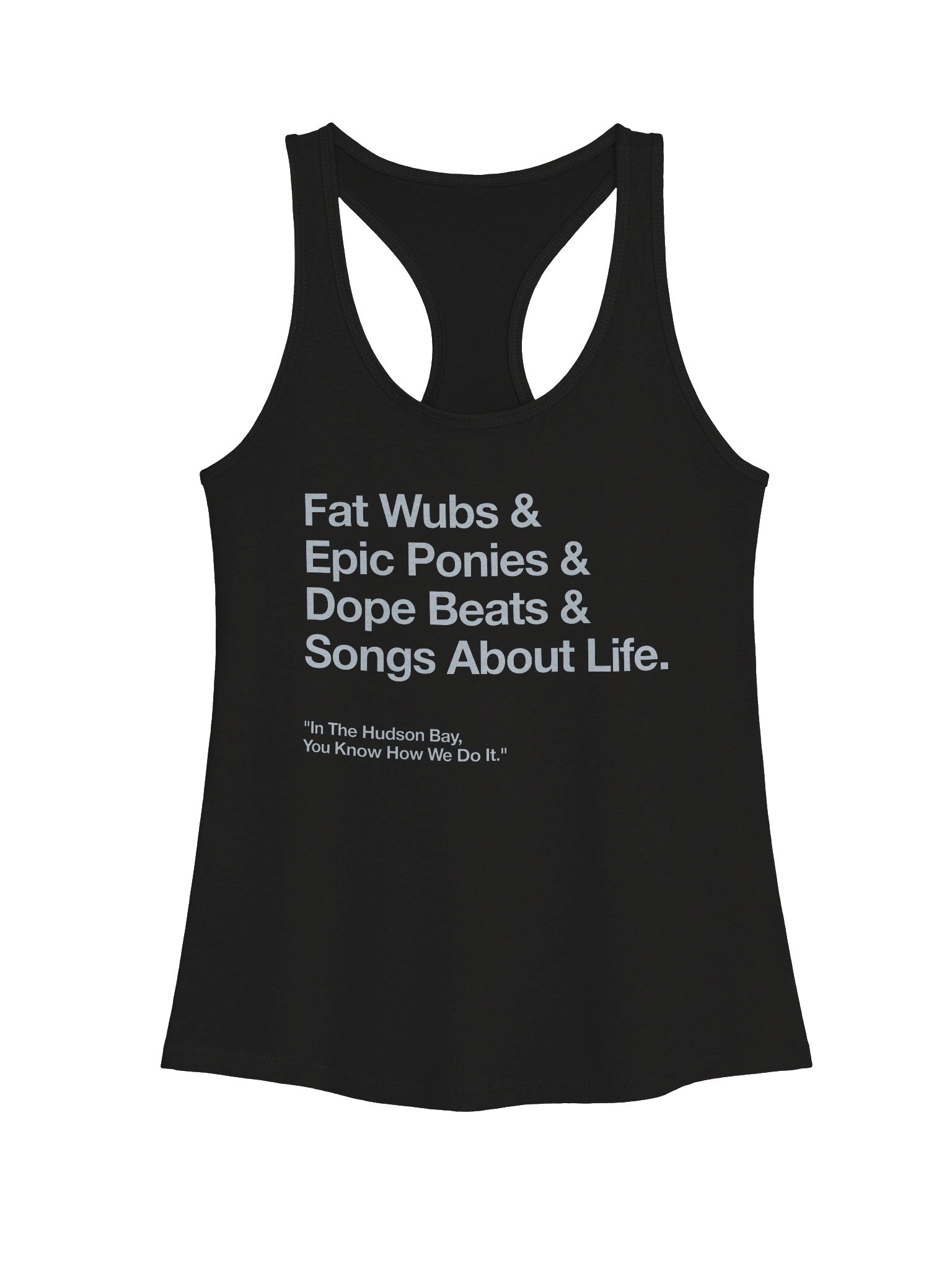Fat Wubs Racerback Tank product image (1)