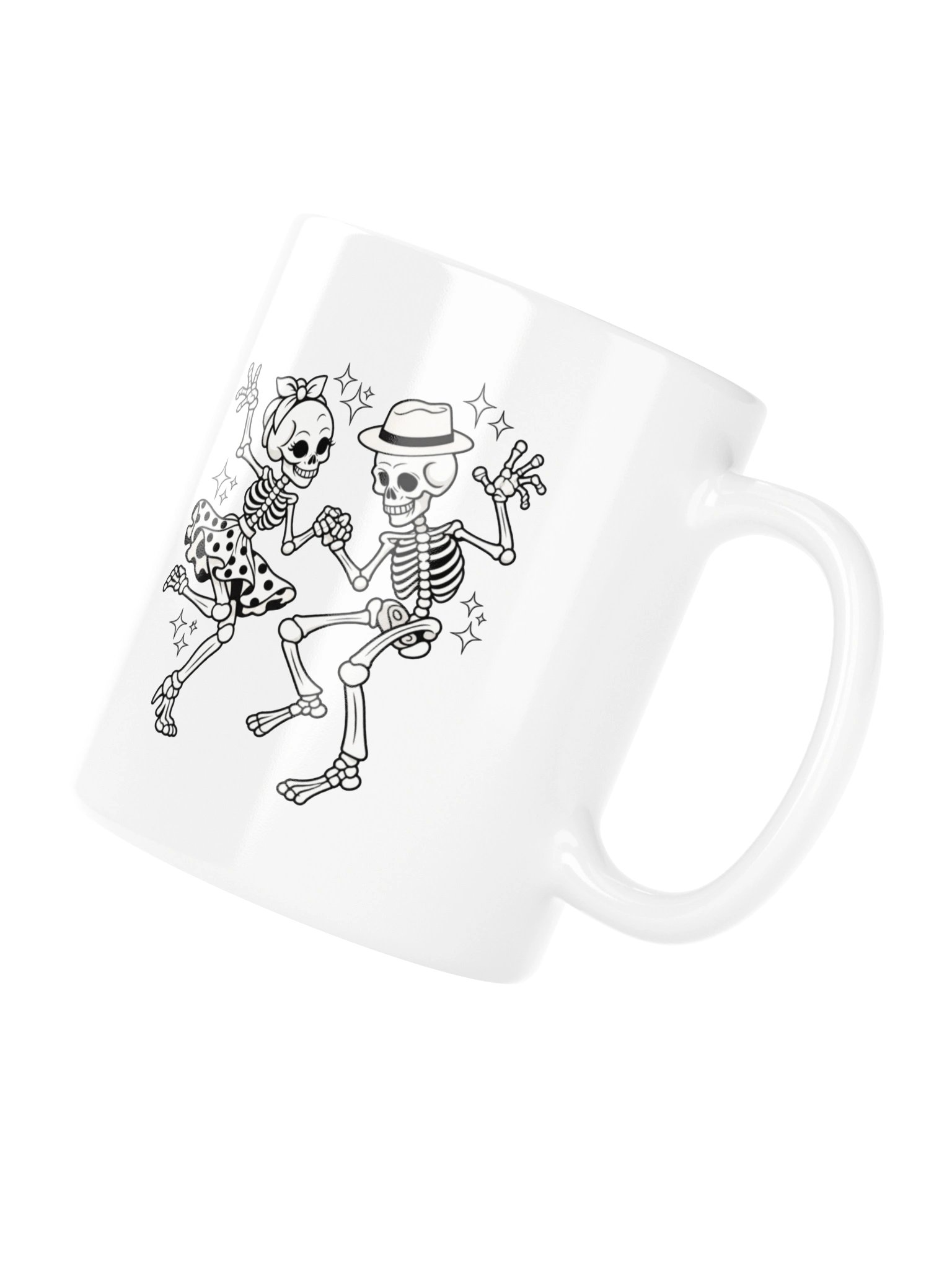 Dancing Till We’re Dead — Skeleton Swing Couple - Mug product image (11)
