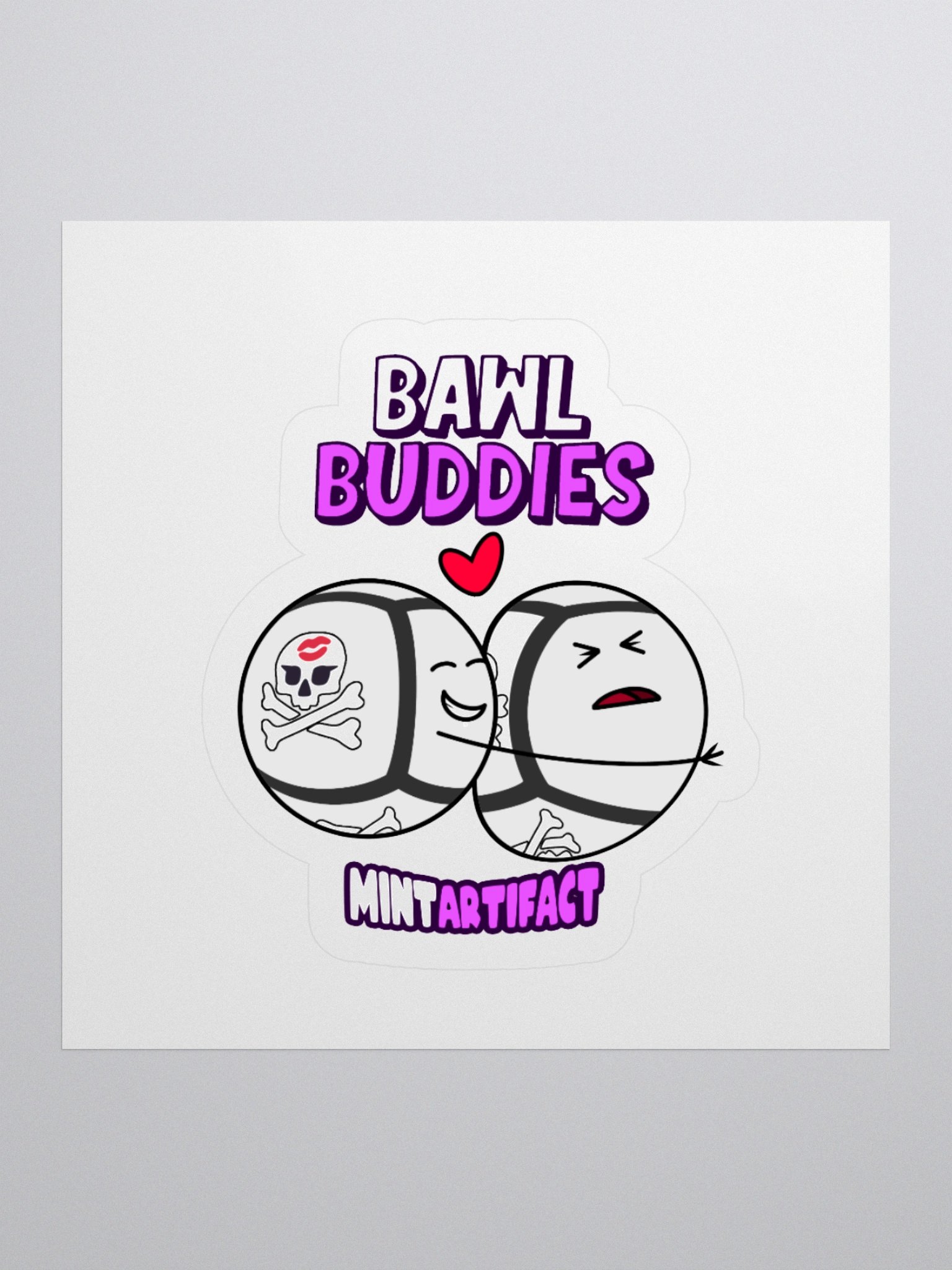 Bawl Buddies Sticker product image (4)