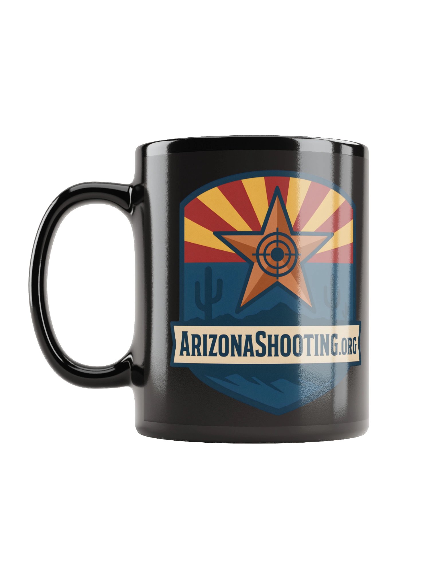 AZS Mug - Black (Dual Logo) product image (11)