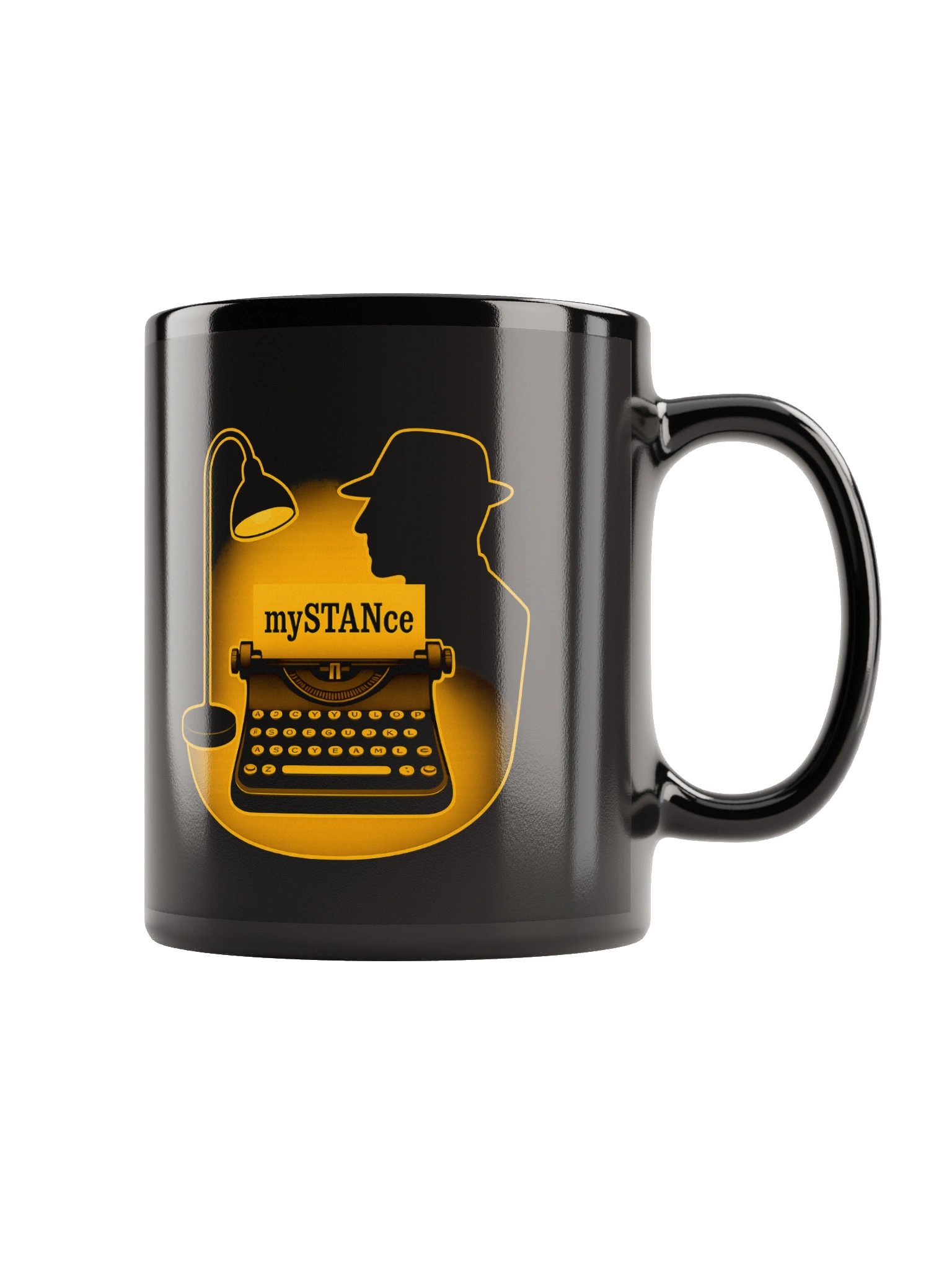 mySTANce Typewriter Golden Mug product image (2)