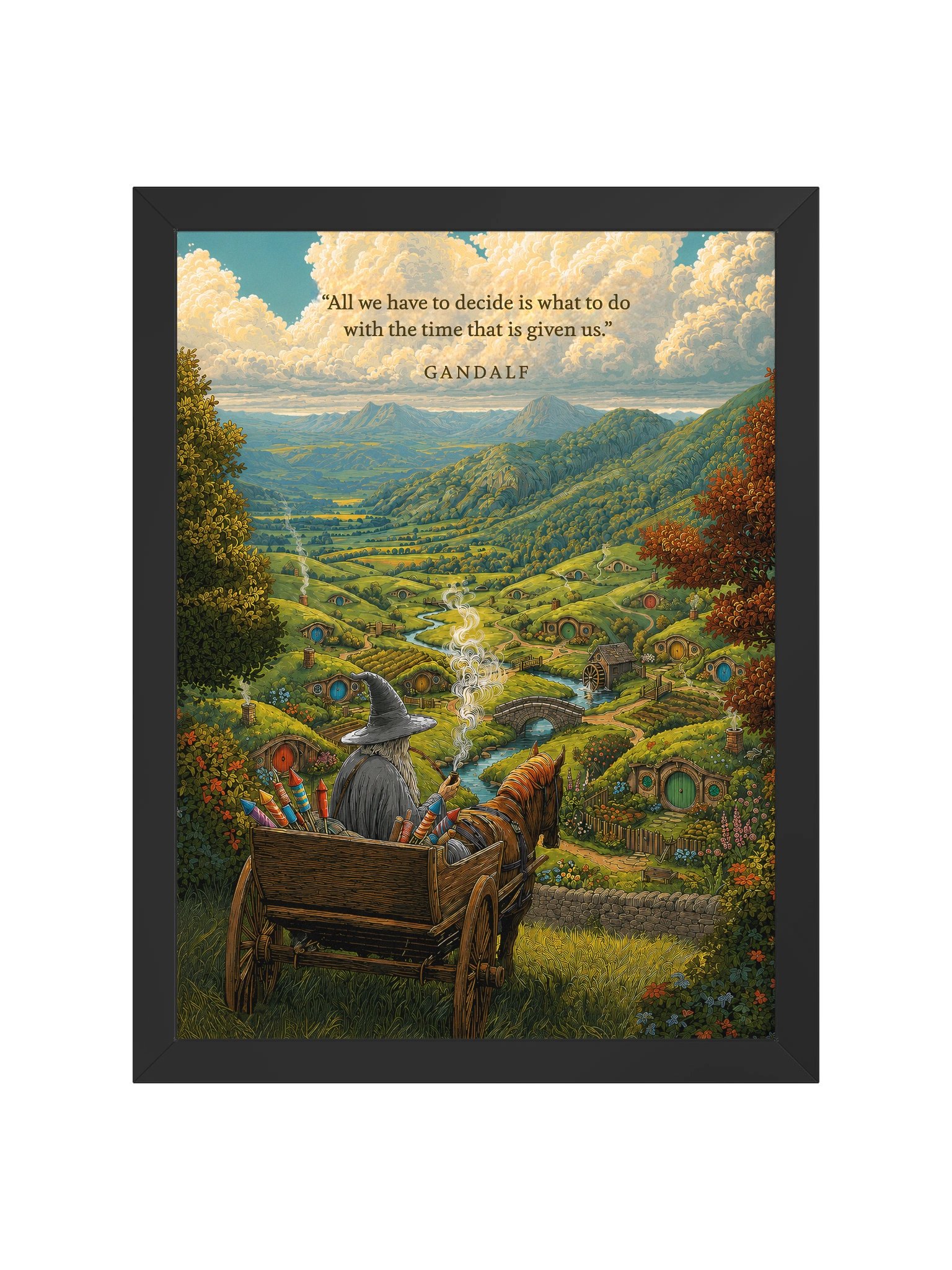 Where Wisdom Wanders – Museum Framed Art product image (1)