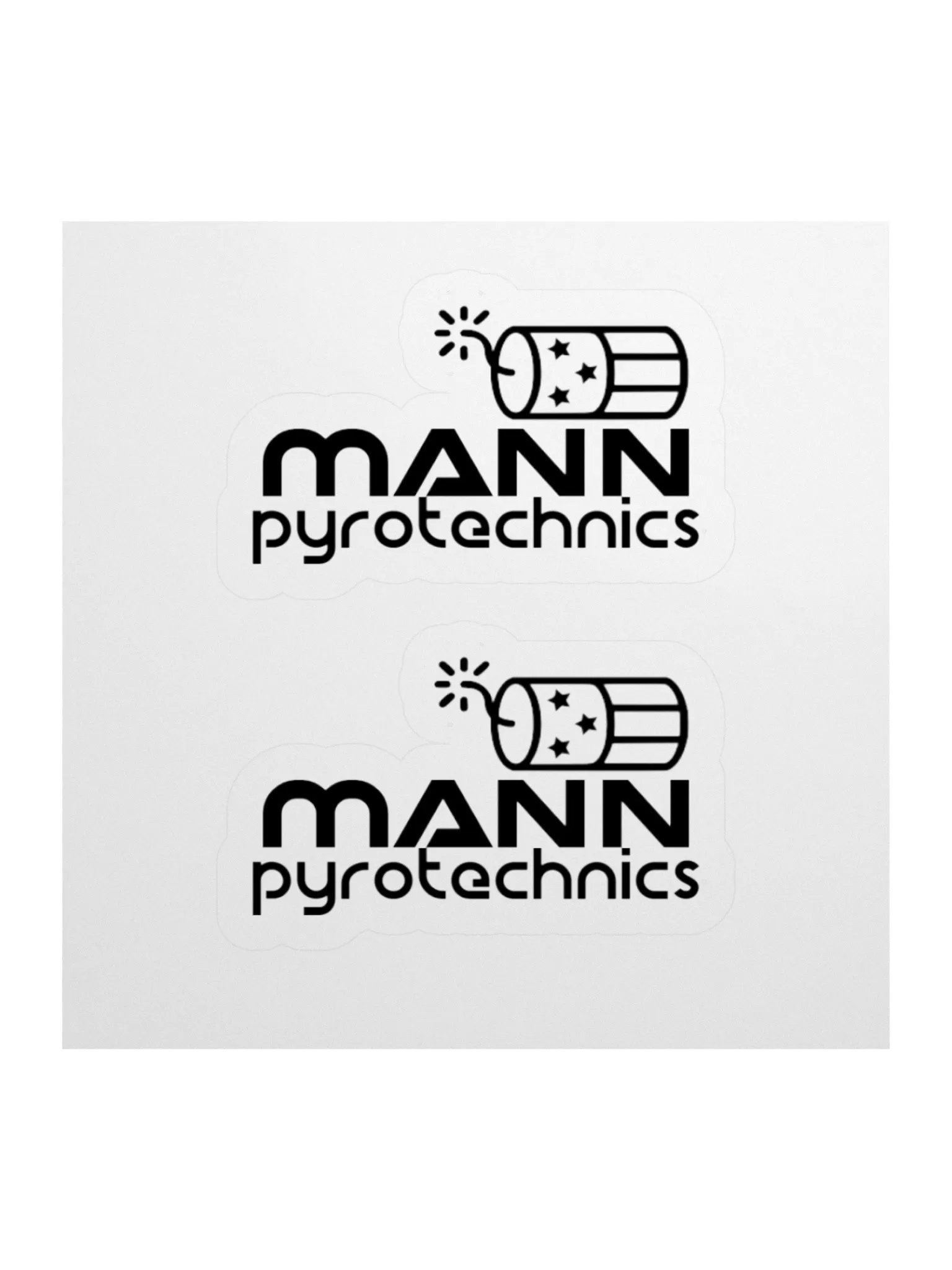 Mann Pyro Vinyl Stickers product image (2)