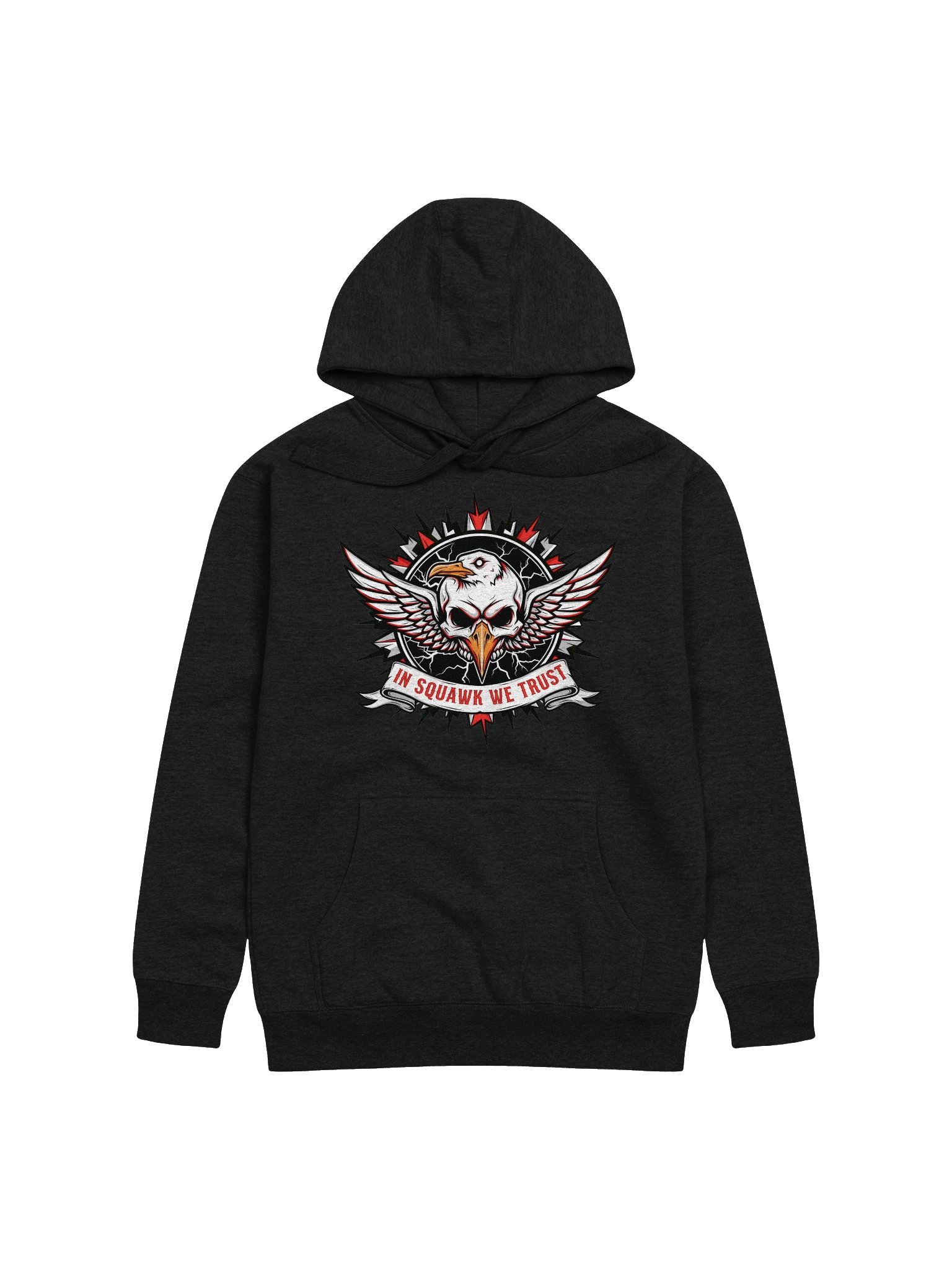 In Squawk We Trust Metal Hoodie product image (2)