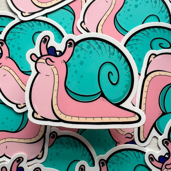 Little Snail Sticker product image (2)