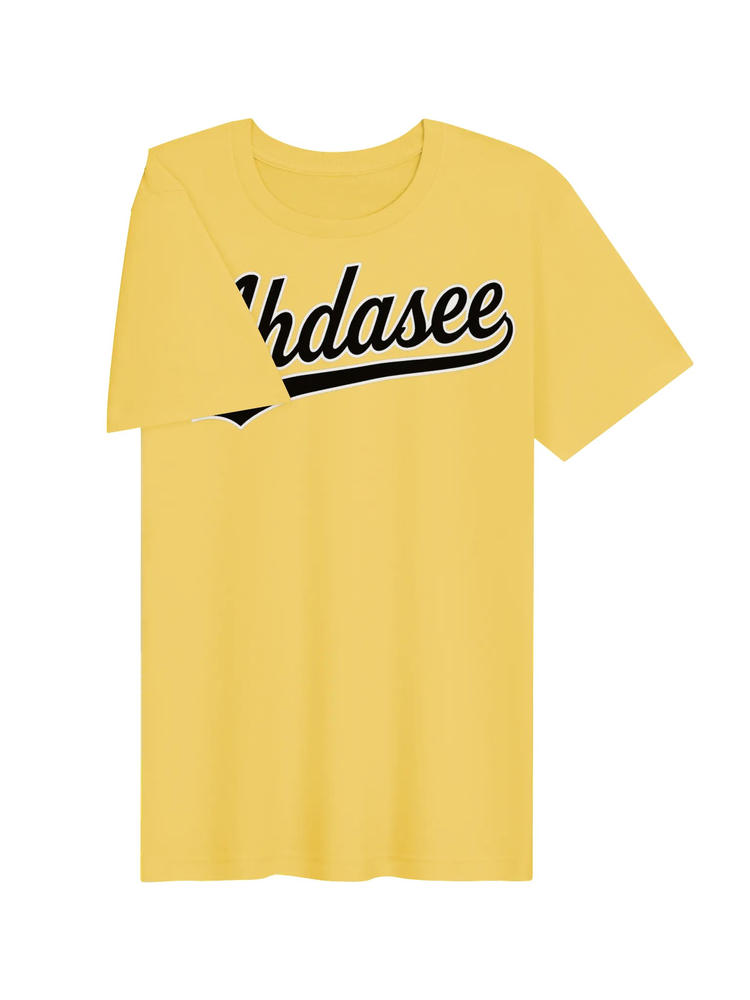 Ahdasee Records Tee - Yellow product image (2)