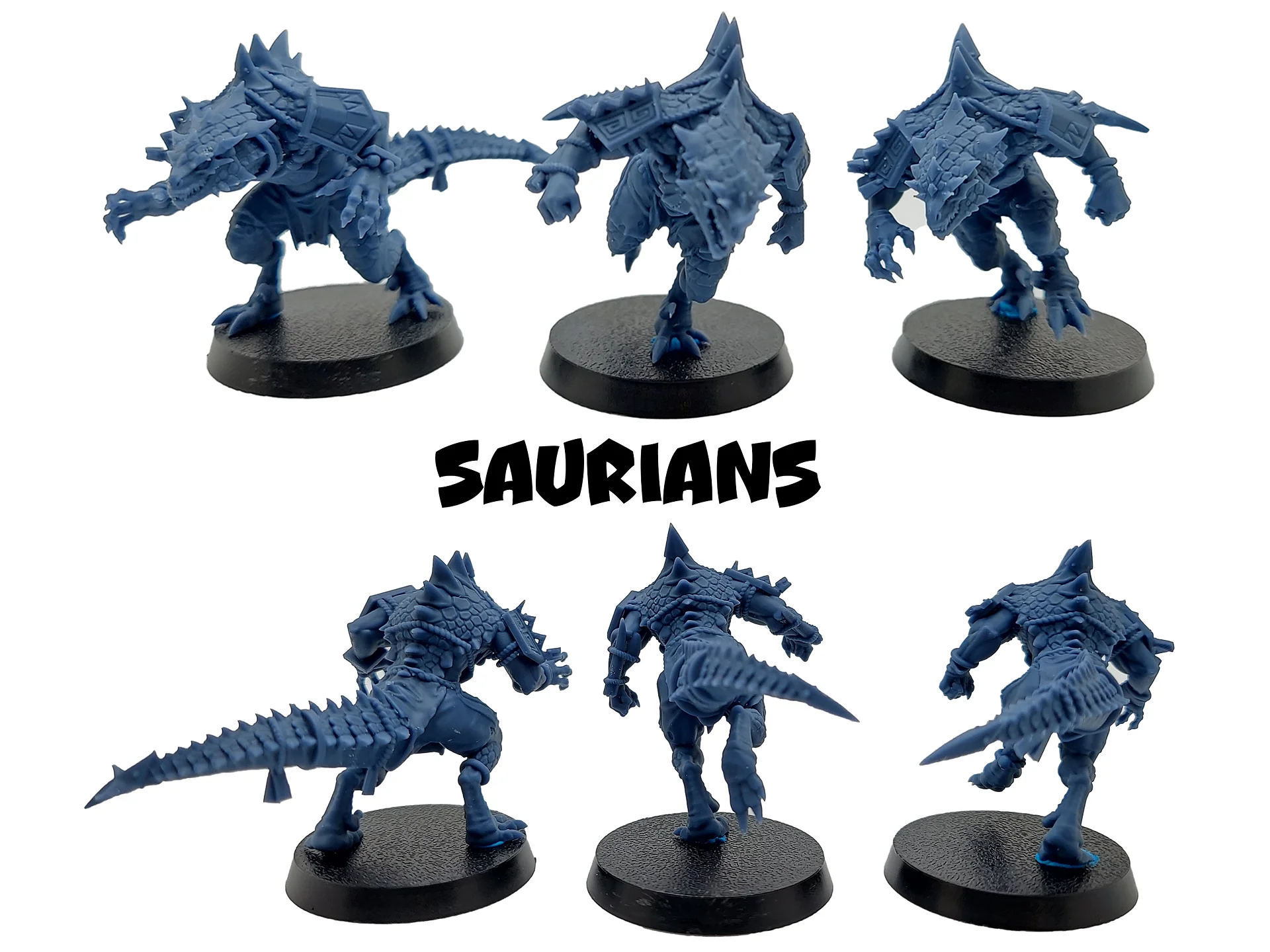 Lizardfolk Fantasy Football Team - Brutefun Miniatures product image (4)