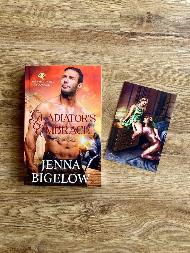 *Signed copy* Gladiator's Embrace + character art print product image (1)