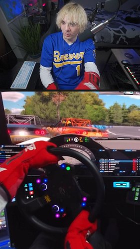 @creatorseriesgg lap one turn one carnage.

#iracing #simracing #racing #motorsport
