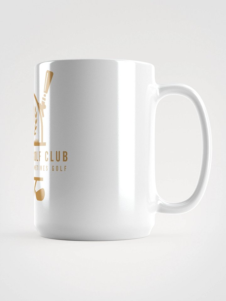 Ridgefield Golf Club Logo White Glossy Mug product image (1)