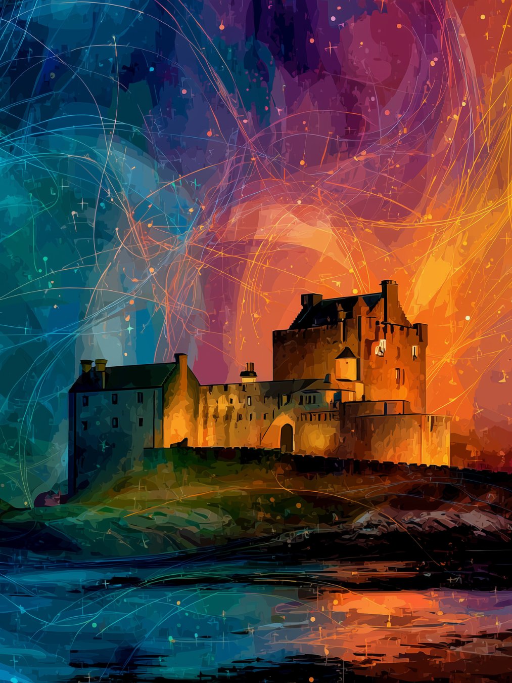 Abstract Castle Set product image (1)