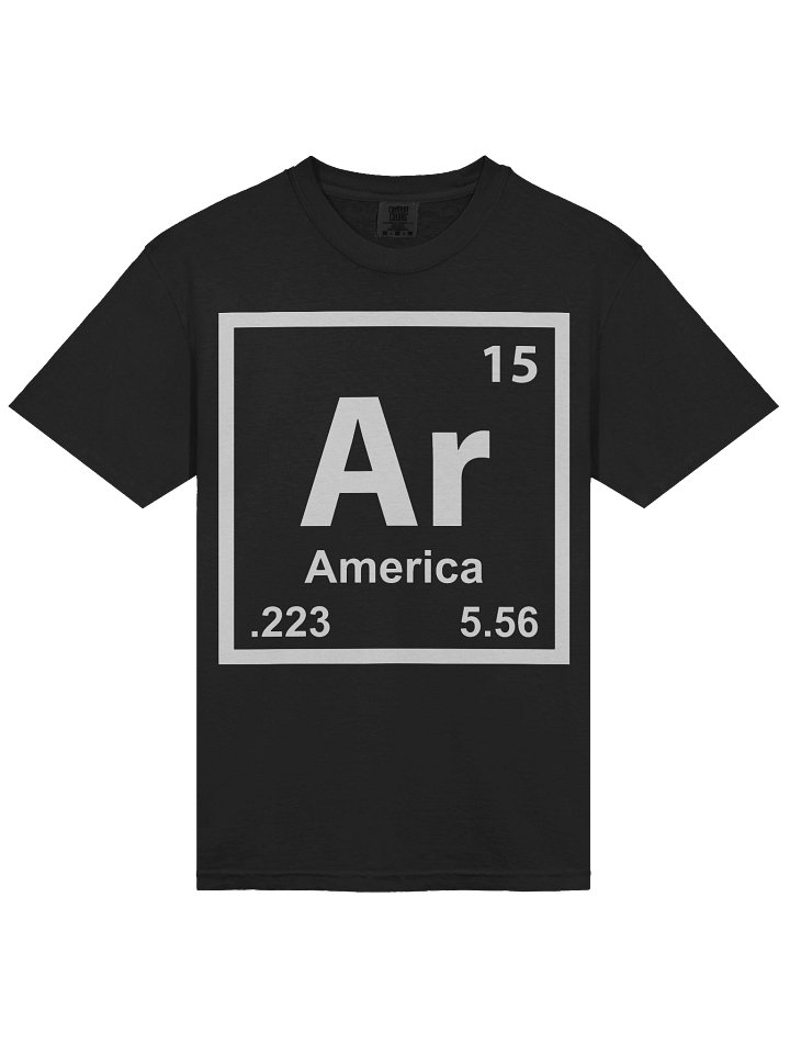Men's Ar-15 Squared Tee (Front & Back) product image (1)