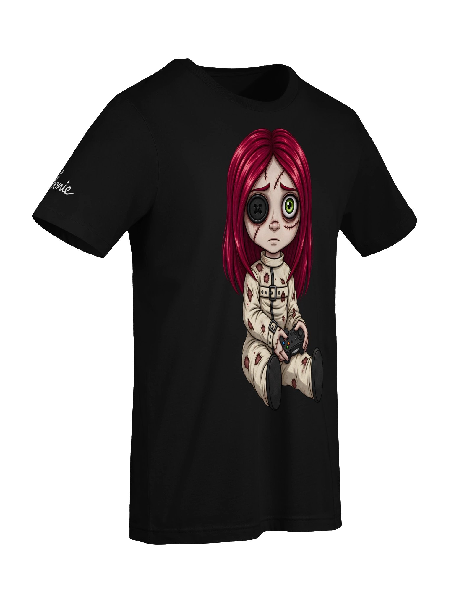 Creepy Gamer Doll – Unisex Supersoft T-Shirt product image (73)