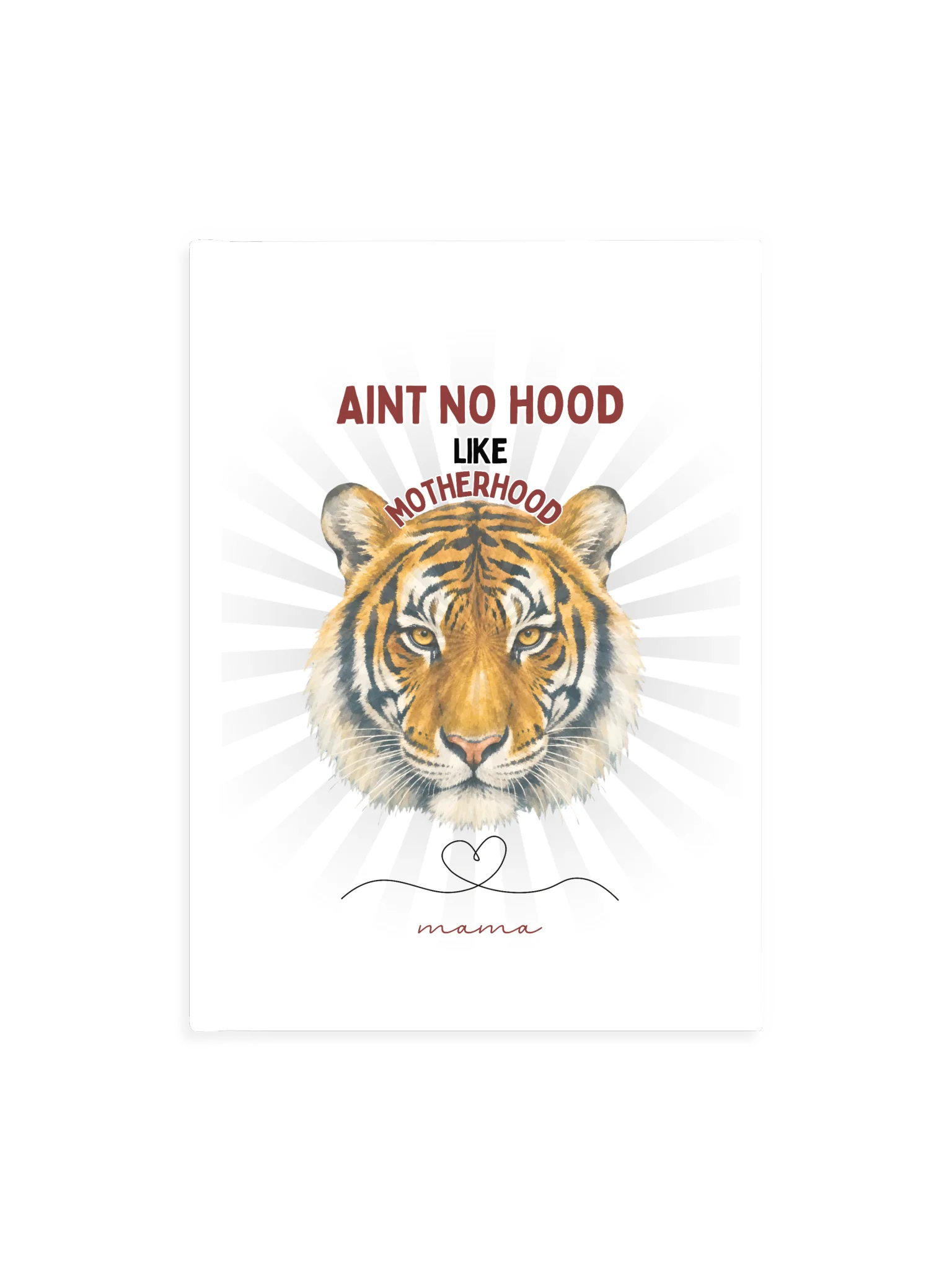 Ain’t No Hood Like Motherhood Journal 🐅 product image (1)