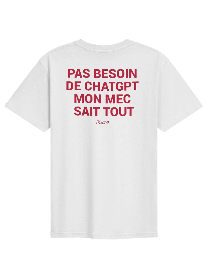 PAS BESOIN DE CHATGPT MON MEC SAIT TOUT product image (1)