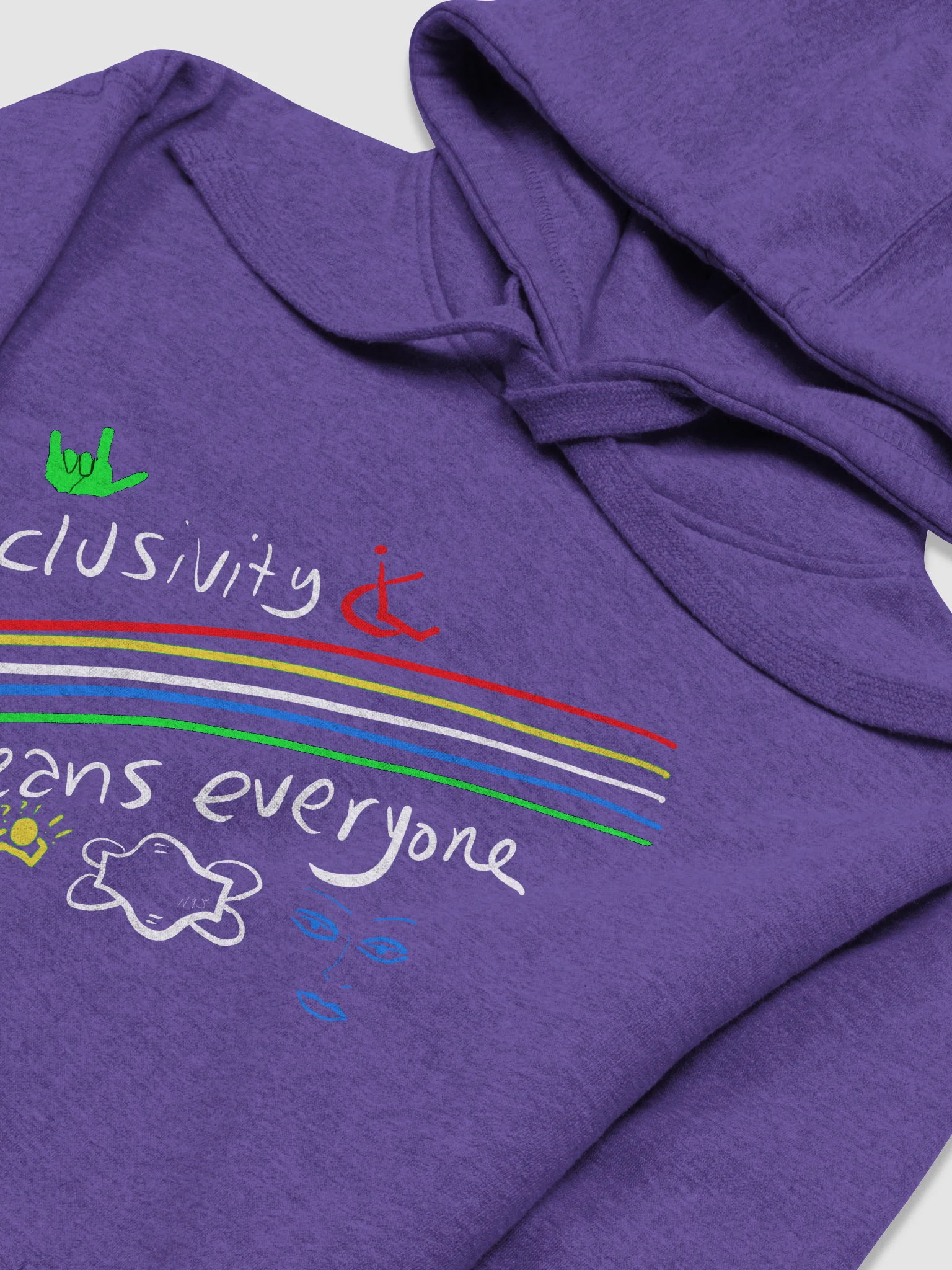 Inclusivity Means Everyone hoodie product image (18)