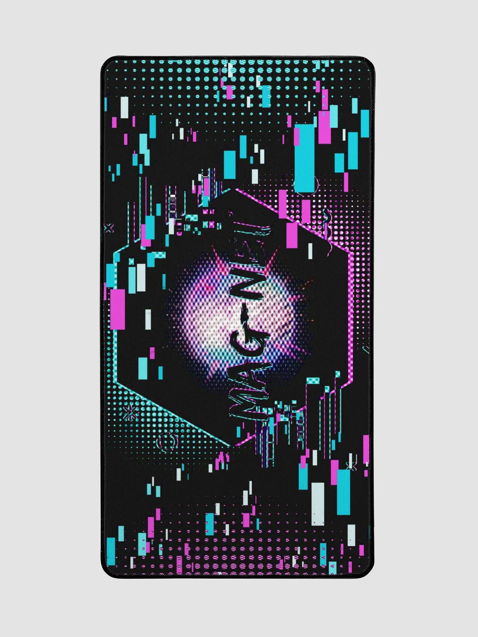 Glitched Out Desk Mat product image (2)