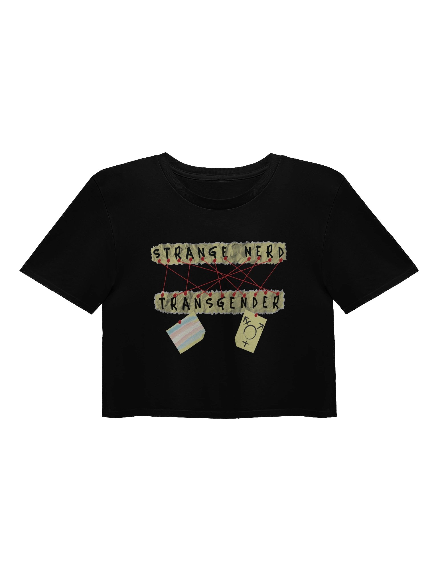 Strange Nerd Crop Top product image (1)