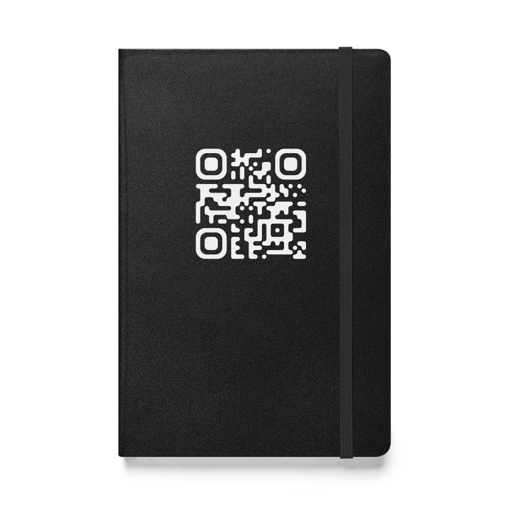 QR Hardcover Journal product image (1)