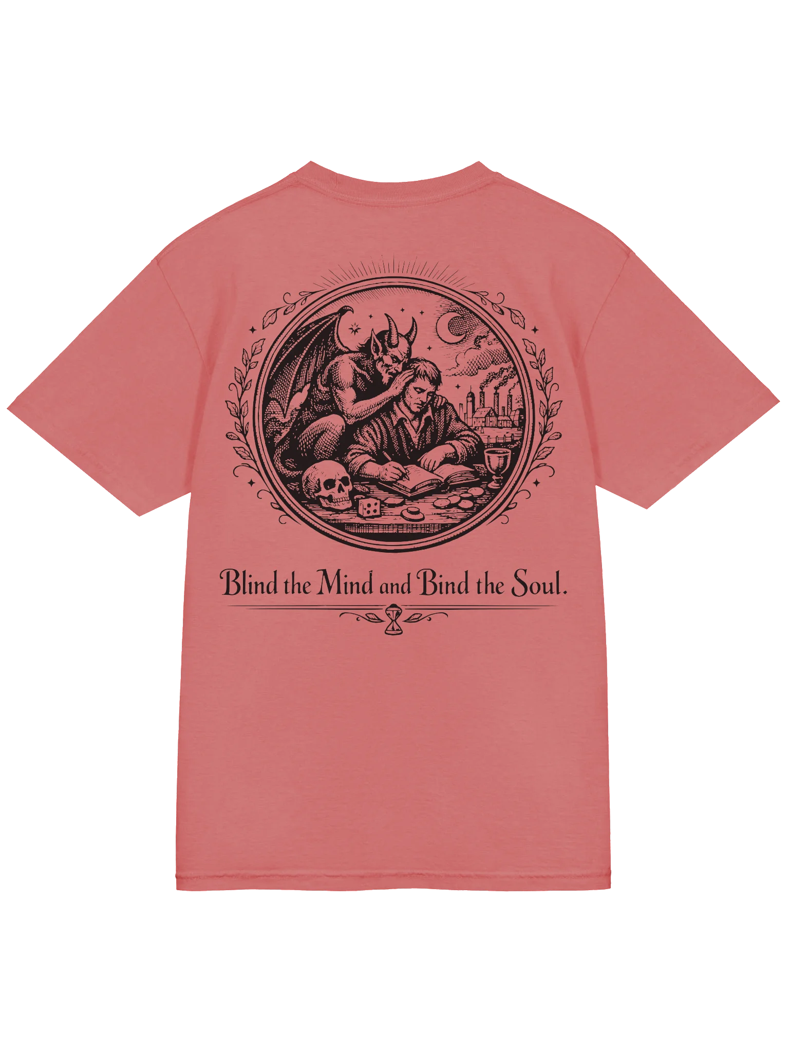 Blind the Mind (Black on White/Color) (Back) product image (3)