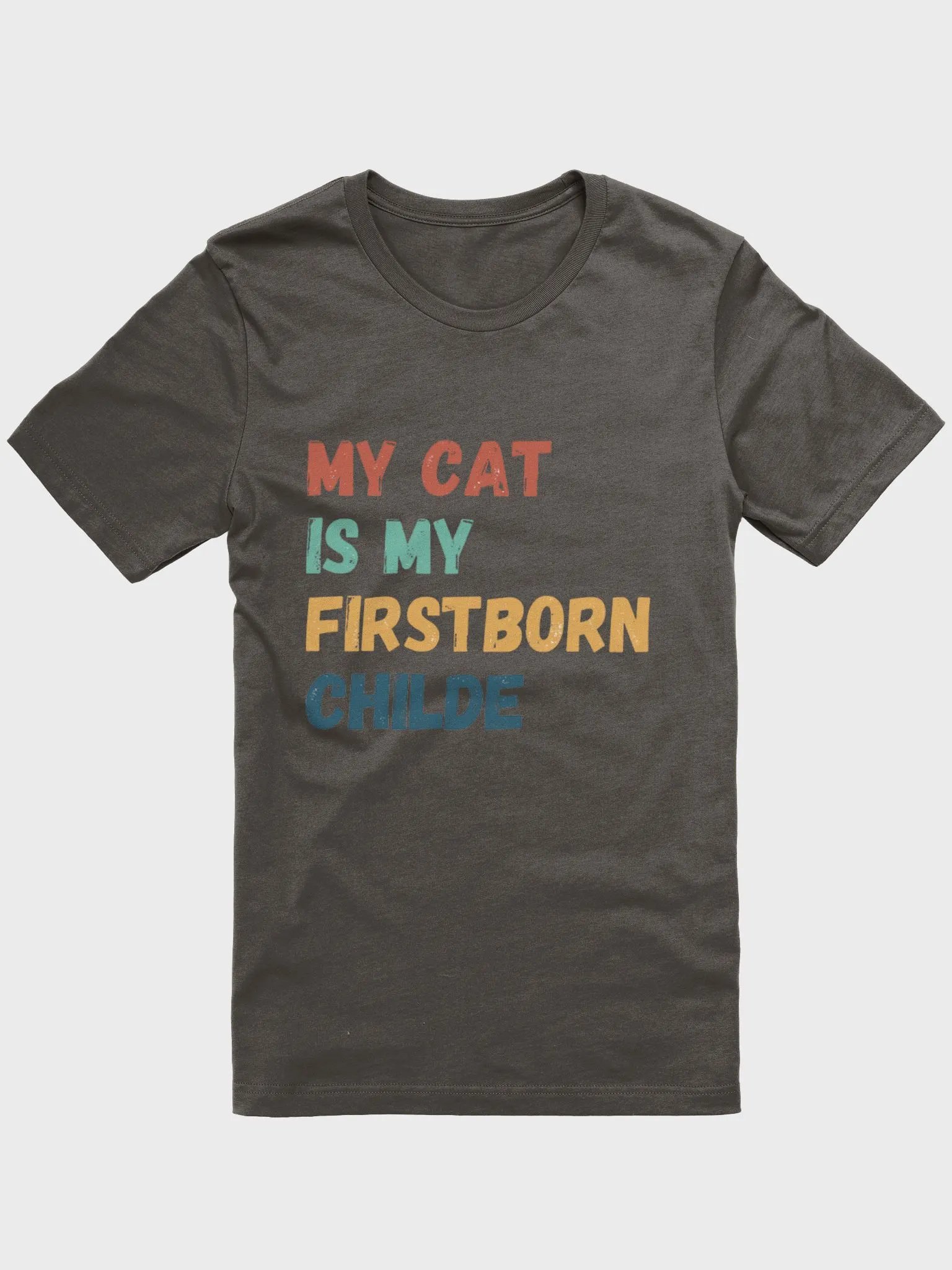 Colorful Cat Lovers Tee product image (5)